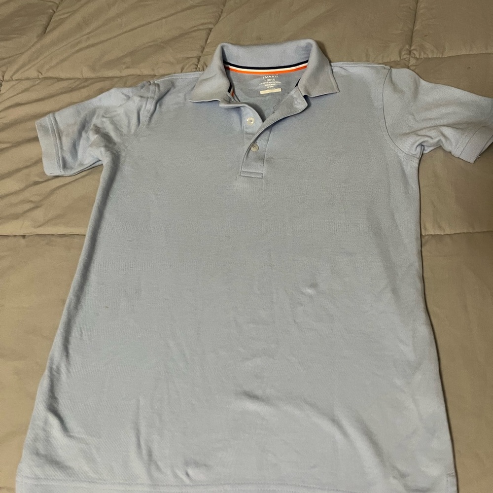 New French Toast Sky Blue Polo Shirt